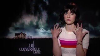 Mary Elizabeth Winstead on what scares her and how to act scared 10 Cloverfield Lane [upl. by Ahsimak]