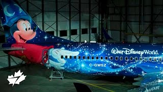 Unveiling the WestJet MagicPlane [upl. by Hedda]