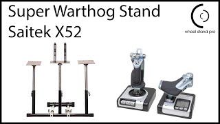 WSP Super Warthog  Saitek X52 setup video [upl. by Adraynek443]