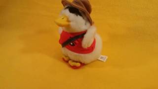 Aflac lifeguard talking duck plush toy [upl. by Croydon77]