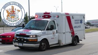 BCAS BLS Unit 63545 Responding w Powercall [upl. by Yrhcaz]