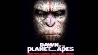 Dawn of The Planet of The Apes Soundtrack  05 Close Encounters of the Furred Kind [upl. by Dyal]