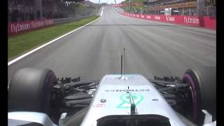 Valtteri Bottas  Amazing start  Austrian GP 2017 [upl. by Ahsienot]