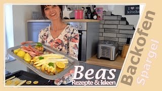 Spargel im Backofen  einfach  lecker  Schnelles Rezept [upl. by Derwon]