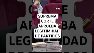 YA VOTARON 😳 SCJN aprueba legitimidad de PARTIDOS POLÍTICOS para IMPUGNAR la REFORMA JUDICIAL🧑‍⚖️ [upl. by Alliuqat]