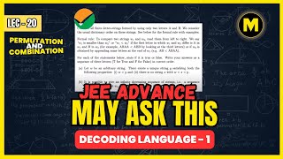 JEE Advanced 2023  A rare unique question in Permutations and Combinationsquot  JEE Advanced may ask [upl. by Thibaud]