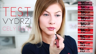 TEST Vydrží 16H LIP COLOUR  Lenka [upl. by Tobie]