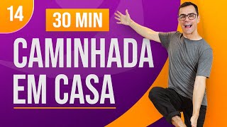 🌟 CAMINHADA EM CASA 14  Acabe com a BARRIGA  Exercícios sem impacto para pochete  Aurélio Alfieri [upl. by Mulderig]