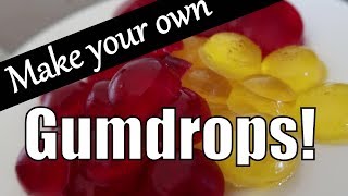 How to make Gumdrops  Gummy Lollies [upl. by Zandra]