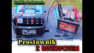 Prostownik z rozruchem DEDRA DEP030 1224V 20350Ah [upl. by Ffoeg]