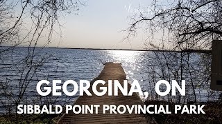 Sibbald Point Provincial Park  Georgina Ontario  Camping no Canadá [upl. by Gault77]