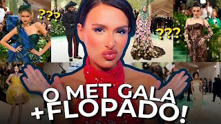 ANALISANDO OS LOOKS DO MET GALA 2024 O QUE FOI ISSO [upl. by Ellan]