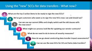 Using the new SCCS for data transfers  What now [upl. by Nujra]