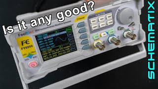 FeelTech FY6900 60MHz Arbitrary Waveform Generator ll Review [upl. by Latoye765]