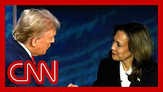 Mustwatch moments and analysis of Trump and Harris’s first presidential debate [upl. by Colene]