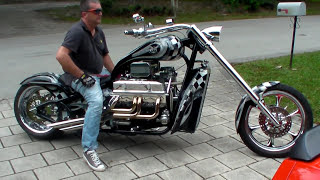 V8 CHOPPER  425HP V8 CORVETTE 57LTURN UP THE VOLUME [upl. by Melburn101]