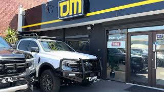 TJM4X4 Outback Bull bar installed on a Next Gen Ranger [upl. by Rask]