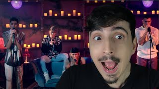 REACT CHOCADO  CNCO  TÓXICA DEJA VU EN VIVO [upl. by Persson]