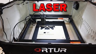 Ortur Laser Master 3 LE First Cut and Engraving [upl. by Nilram494]