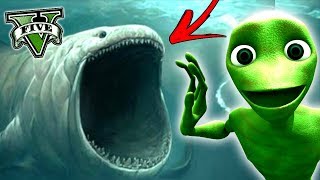 DAME TU COSITA ENCONTROU o MONSTRO do MAR no GTA 5 [upl. by Aisiat669]