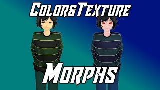 MMD ColorampTexture changing Morphs [upl. by Emmanuel]