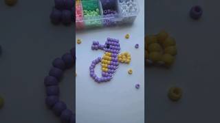 tuto hippocampe en perles  beads diy [upl. by Hayarahs]