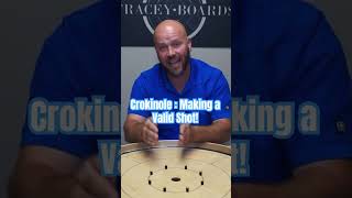 Crokinole  Making a Valid Shot [upl. by Nitreb975]