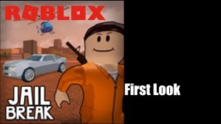 Roblox Jailbreak Beta First look and Bank Robbery [upl. by Aiuqram]