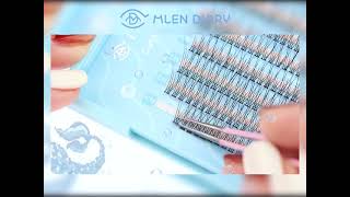 MLEN DIY Eyelashes Mix and Match Tutorial [upl. by Notac]