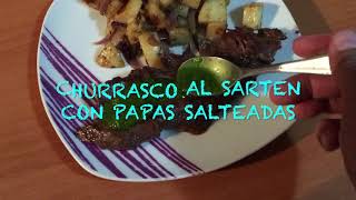 ▶️ COMO HACER SALSA CHIMICHURRI PARA ASADO EN CASA [upl. by Alliber871]