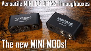 RockBoard Mini MOD DC vs Mini MOD TRS  Compact Power amp Signal Management [upl. by Ratcliffe996]