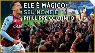 PHILIPPE COUTINHO GANHA MÚSICA DA TORCIDA DO ASTON VILLA [upl. by Gamin]