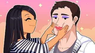 JESS AND JASONS MAKE UP CHALLENGE [upl. by Asiek698]