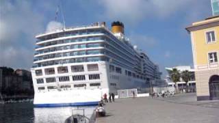 Partenza Costa Deliziosa da Savona Liveboat forum Crociere [upl. by Trill]