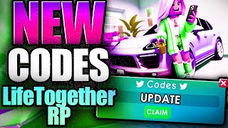 LifeTogether RP CODES  ROBLOX 2024 [upl. by Hardner]