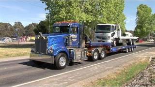 Castlemaine Truck Show 2010 Parade Part 1 [upl. by Osnohpla]