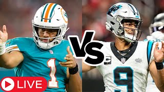 Miami Dolphins Vs Carolina Panthers NFL Week 6 Live Play By Play [upl. by Niowtna]