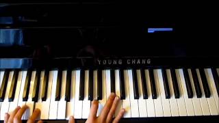 Birdy  Let Her Go Passenger Tutorial Piano [upl. by Ahsasal]