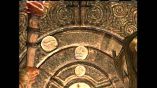 Skyrim The Jagged Crown Door Puzzle [upl. by Ahsauqram]