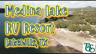 Medina Lake Lakehills TX  Thousand Trails RV Resort [upl. by Nylyrehc]