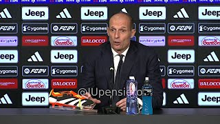 ALLEGRI post JuveEmpoli 11 conferenza stampa quotRifarei la scelta Milik perché Yildiz nonquot [upl. by Buyers]