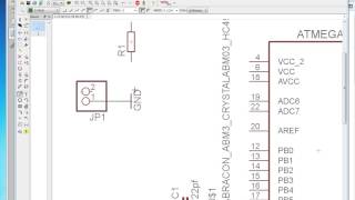 EAGLE HAB  Lesson 1  ATMega328P Basics [upl. by Reppart565]