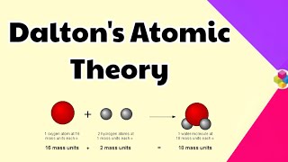 Daltons Atomic Theory  Some Basic Concepts Of Chemistry  Class 11th  Chapter 1  Science [upl. by Rolyat]