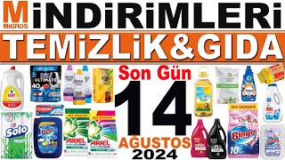 MİGROS İNDİRİMLERİ BU HAFTA  DETERJAN YUMUŞATICI  MİGROS GIDA İNDİRİMLERİ SON GÜN 14 AĞUSTOS [upl. by Drusi438]