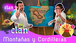 Montañas y cordilleras de España  Ciencias naturales  Aprendemos en Clan [upl. by Sims458]