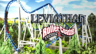 Arrow Custom Looping Coaster  LEVIATHAN  Roller Coaster Tycoon 3 [upl. by Ressay]