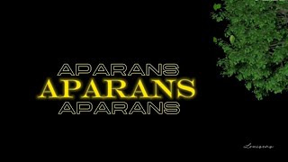 PAPELOUISXV  APARANS FT GLPRODS DRAXX OFFICIAL LYRIC VIDEO [upl. by Yedsnil227]