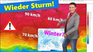 Neue Sturmlage ab Samstag Mildwinter bis Mitte Februar Danach Spannung beim ECMWF Kältewelle [upl. by Greenes]