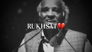 RIP 😭  Dr Rahat Indori Shayari Status 💖  Poetry  Rahat Indori Best Shayari Whatsapp Status [upl. by Ytirehc571]