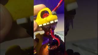 Assembling Spring Bonnie figure out of clay  Into the pit shorts fnaf clayart [upl. by Chaudoin496]